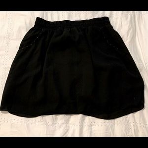 ✨Black mini skirt WITH POCKETS ✨